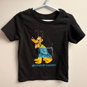4/$20 - DISNEY SIZE 2T/3T Pluto my dog ate my homework cotton t-shirt